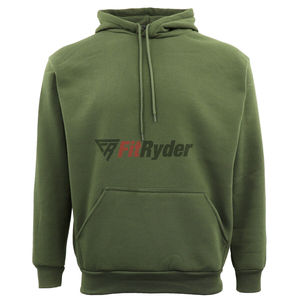 Sweat à capuche à coutures contrastées pour hommes avec sérigraphie Pull à point inversé Sweat-shirt à capuche à taux de gros pour l'hiver Blanc - Product Image 2