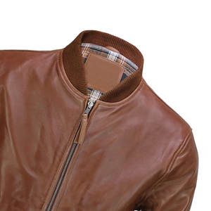 เสื้อแจ็กเก็ตหนังวัวกันน้ำสำหรับผู้ชายแจ็คเก็ตหนังวัวที่ดีที่สุดพร้อมซิปคุณภาพสูง - Product Image 3