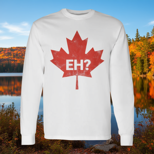 Camiseta de Manga Larga Estilo Vintage con Diseño Canadiense, Promocional - Product Image 3