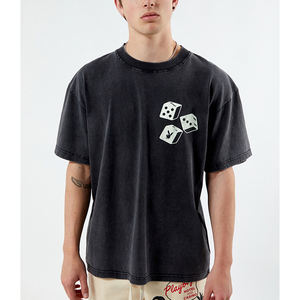 Top Trending Men Summer Casual T-shirts Stock Ropa a granel Hecho en fábrica Hombres Camisetas para la venta - Product Image 1