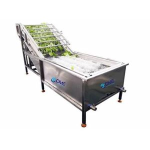 Automatic <b>Vegetable</b> Washer for Processing Plant Water and Nutrient-Powered with Motor and Pump Used Condition for Wheat - Product Image 2