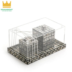 Madre de perla incrustaciones Mubkhar quemador Bukhoor quemador incienso caja y bandeja quemador Bakhoor árabe - Product Image 6