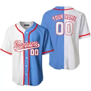 Uniformes de béisbol personalizados de calidad superior para equipos, transpirables y duraderos con logotipos y colores personalizados - Product Image 6