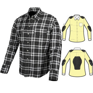 Camisas de franela de algodón ajustadas a medida para hombre talla XL con estampado a precio bajo - Product Image 1