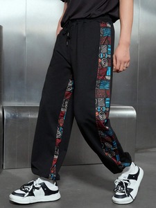 กางเกงวอร์มผ้าฟลีซและกางเกงจ๊อกกิ้งใส่สบายทำจากผ้าฝ้ายระบายอากาศได้ดีผลิตจากผ้าคอตตอน - Product Image 6