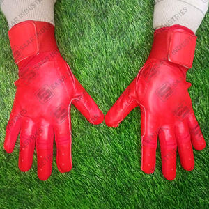 Best-seller Gants d'entraînement de baseball et softball en cuir durable et confortable Gants de frappeur de conception à manchette longue de couleur personnalisée - Product Image 5