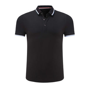 T-shirt d'été à manches courtes respirant à séchage rapide pour polo de golf décontracté pour hommes 100% coton à motif solide - Product Image 5