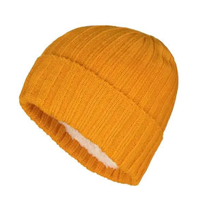 Bonnet classique M&F pour homme avec cache-oreilles, doublure polaire épaisse et douce, tricoté côtelé, chaud pour l'hiver - Product Image 2