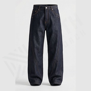 Pantalones Vaqueros Desgastados Personalizados, Pantalones Ajustados Rotos para Hombre, Pantalones de Algodón con Corte Ajustado, Ropa Urbana de Moda, Color Personalizado - Product Image 1