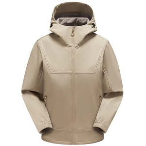 Veste softshell OEM Maxbarley unisexe décontractée à capuche en plein air alpinisme randonnée imperméable coupe-vent séchage rapide respirant - Product Image 5