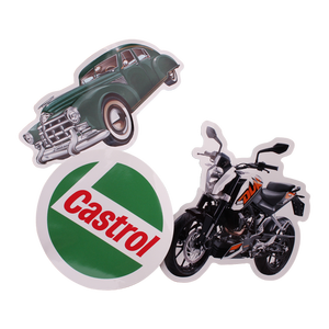 Calcomanías Personalizadas para Cascos de Motociclistas, Resistentes al Agua y con Protección UV, para Eventos de Equipos y Promociones de Seguridad Vial - Product Image 4