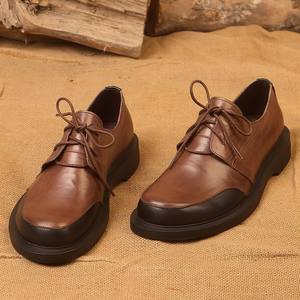 Zapatos de Negocios de Cuero Genuino al por Mayor con Soporte OEM y Personalización, Zapatos de Oficina para Compradores, Zapatos Formales - Product Image 3