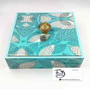 Boîte à fruits secs en bois de qualité supérieure et organisateur de stockage d'épices de cuisine avec couvercle Boîtes à fruits secs de Falak World Export - Product Image 3