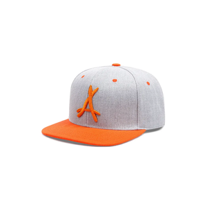 Casquette Hip Hop imprimée en gros Casquette Snapback brodée originale Logo Casquette Snapback 100% coton Vente en gros à bord plat ajusté - Product Image 5