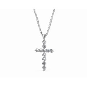 Colgante de Diamante Cultivado en Laboratorio con Brillo Radiante, Corte Redondo, 0.462 Ct, Oro de 9 KT, 14 KT, 18 KT, Joyería Fina, Venta al por Mayor, OEM, Exportación - Product Image 6