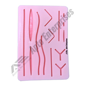 Modèles de peau en silicone durables pré-coupés pour la suture, instruments médicaux, coussin de suture, enseignement médical, pratique chirurgicale pour étudiants - Product Image 3