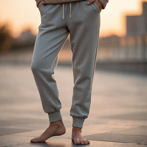 OEM Jogger Running Pantalones de chándal Mujer Casual Mid-Weight Pantalón Pijama Señoras Ropa deportiva Jogger Pantalones de chándal Mujer - Product Image 3