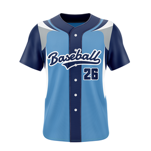 Sublimación de impresión equipo nombre Número de secado rápido Hip Hop ropa deportiva hombres mujeres niños personalizado béisbol Jersey camisetas - Product Image 5
