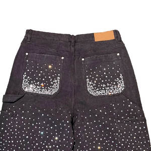 Pantalones Cortos de Lona para Hombre con Pedrería, Estilo Urbano, Personalizables, Material Duradero, Transpirable, Cómodos, Últimos Diseños, en Oferta - Product Image 5