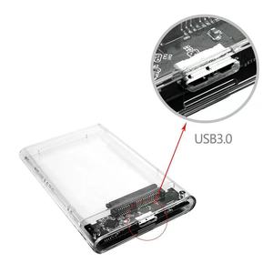 High-quality RTS Transparent 2.5-inch Hard Drive <b>Enclosure</b> Usb 3.0 to Sata Supports HDD SSD Hard Drives - Product Image 2