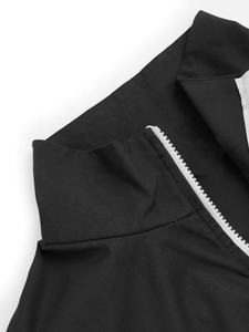 Nouvelle arrivée : Veste coupe-vent décontractée pour femme, haute qualité, color block personnalisé, respirante, grande taille, imperméable - Product Image 3