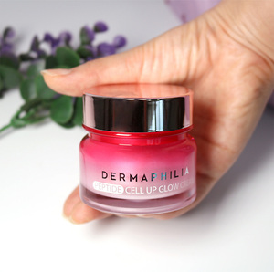 DERMAPHILIA Peptide cell up glow crème tonifie immédiatement l'effet de l'extrait de fleur de cerisier Made In Korea Hot Product - Product Image 3