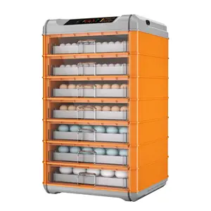 500 Capacity98% Hatching Rate 320 Automatic Poultry Chicken Egg Incubator Material Mini Micro Computer Temperature Humidity