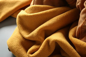 Usine personnalisée pull polaire Sherpa quart de fermeture éclair col montant coupe-vent col softshell épissage conception chaud hiver teint en plaine - Product Image 5