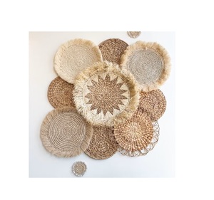 Mur tissé à la main de qualité supérieure tenture murale art en jute haute vente art mural en jute élégant pour la maison hôtel décor utilisation en gros - Product Image 5