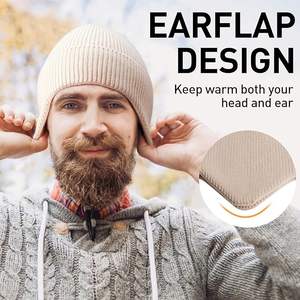 Classic unisex ribbed knitted <b>winter</b> <b>cap</b> soft warm beanie hat lightweight breathable style perfect for travel and casual use - Product Image 4