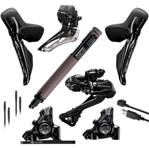 Nouveau kit de mise à niveau Shimano Ultegra Di2 R8100 2x12 vitesses, fourche en aluminium, système de frein à disque, cadre entièrement amorti, avant/arrière, VTT - Product Image 3