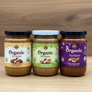 เนยถั่วออร์แกนิกแบบขายส่ง คุณภาพพรีเมียม สำหรับคนรักสุขภาพ ผลิตจากถั่วลิสง อัลมอนด์ เม็ดมะม่วงหิมพานต์  รับผลิตและส่งออก - Product Image 4
