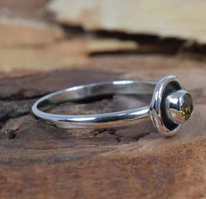 Smoky Quartz 925 Sterling <b>Silver</b> Ring Handmade Faceted Gemstone November Birthstone Jewelry Elegant Gifts Women - Product Image 3