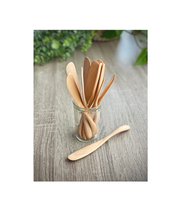 Haute qualité bois fromage beurre épandeur fourchettes poignée couteau à fromage ensemble avec boîte personnaliser produit d'emballage - Product Image 3