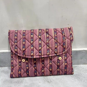 <b>Quilted</b> Laptop Portable Cases Protective <b>Book</b> Cover Padded Sleeve Laptop Care Puffy Pouch Table Sleeve Women Unisex Business Bag - Product Image 1