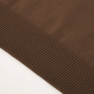 Vêtements décontractés respirants automne solide de haute qualité sweatshirts tricotés logo personnalisé direct de l'usine coupe régulière pull hommes - Product Image 6