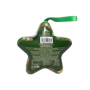 Wholesale Jinko Tins Custom Christmas <b>Star</b> Hanging Food Grade Tin Can Storage Custom Logo for Tea Candy Holiday Gift Packaging - Product Image 5