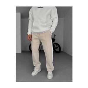 Ensemble pantalon de survêtement et sweat à capuche Streetwear personnalisé pour homme Vêtements de sport écologiques 100% coton extensible dans les quatre sens - Product Image 1
