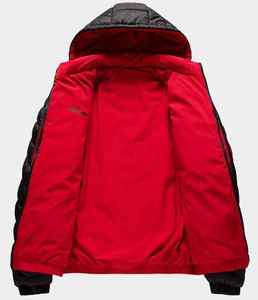 Veste matelassée en toile personnalisée pour homme, nouvelle arrivée, respirante, séchage rapide, à capuche, de haute qualité pour la saison hivernale - Product Image 5