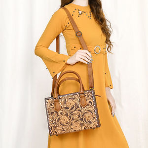 Phương Tây đầy đủ công cụ Ví thiết kế sang trọng dụng cụ khắc phương Tây Túi rìa Túi Cowgirl phong cách phương Tây mới hợp thời trang ví - Product Image 4