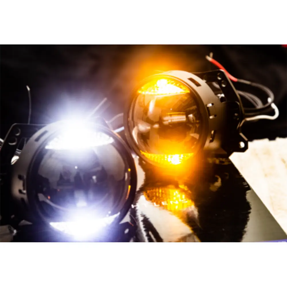 KY-P15 Super Bright Car Bi Led Projector Bi-led 6500K Lens Headlight H4 H7 9005 9006 Headlight Led Projector