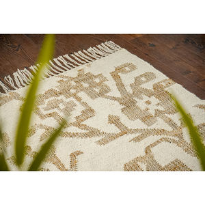 Derniers tapis antidérapants de salon au design Tapis en jute naturel disponible en taille et couleur personnalisées - Product Image 4