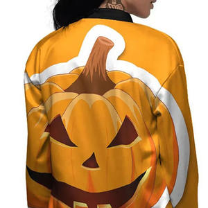 Chaqueta universitaria de satén hecha a mano de alta calidad con forro de nailon transpirable personalizada al por mayor - Product Image 5