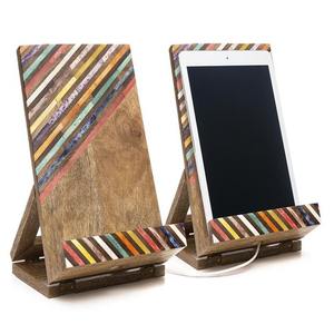 Soporte Móvil Portátil de Madera para Todos los Teléfonos Inteligentes, Soporte de Mesa para Celular con Decoración Móvil, Regalo Novedoso - Product Image 3