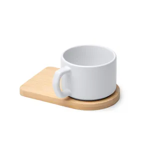 Tazza Personalizzata in Ceramica e Bambù Lodra, Gadget Promozionale Personalizzabile - Product Image 3