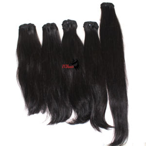 Extensiones de cabello sin procesar, mechones de cabello lacio brasileño, cabello virgen indio alineación con cutícula - Product Image 5
