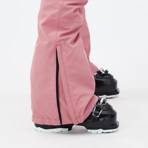 Pantalones de esquí OEM personalizados para mujer con cierre de cremallera a prueba de viento impermeable transpirable ajuste Anti-UV Impresión de logotipo y etiqueta privada - Product Image 3