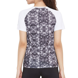 เสื้อยืดผ้าฝ้ายแขนสั้นสำหรับผู้หญิงเสื้อโอเวอร์ไซส์ผ้า100% สีล้วนว่างเปล่าเป็นมิตรกับสิ่งแวดล้อมดีไซน์ตามสั่ง - Product Image 2