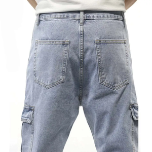 Nouveau style de pantalons en jean à la mode fabricant pakistanais pantalons en jean ajustés de taille et de couleur personnalisés pour hommes - Product Image 5