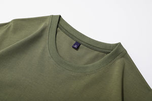 Custom <b>T</b>-<b>shirt</b> <b>Men's</b> 100% Cotton Breathable Short Sleeves Women 220gsm Blank Essential Tee <b>for</b> <b>Christmas</b> Design <b>T</b>-<b>shirt</b> <b>for</b> <b>men</b> - Product Image 2